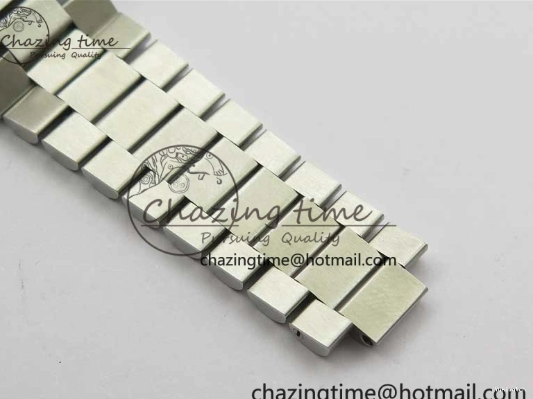Bracelet Dial Fluted A2813 Markers Day SS Date 40mm Maker Bezel Best On SS Edition BP Arabic Blue 0727